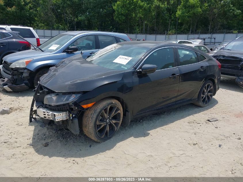 2019 HONDA CIVIC SPORT 2HGFC2F86KH509097