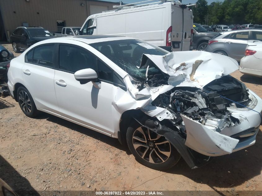 2015 HONDA CIVIC SEDAN EX - 2HGFB2F88FH502077