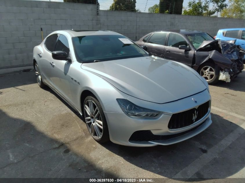 2015 MASERATI GHIBLI - ZAM57XSA9F1130468
