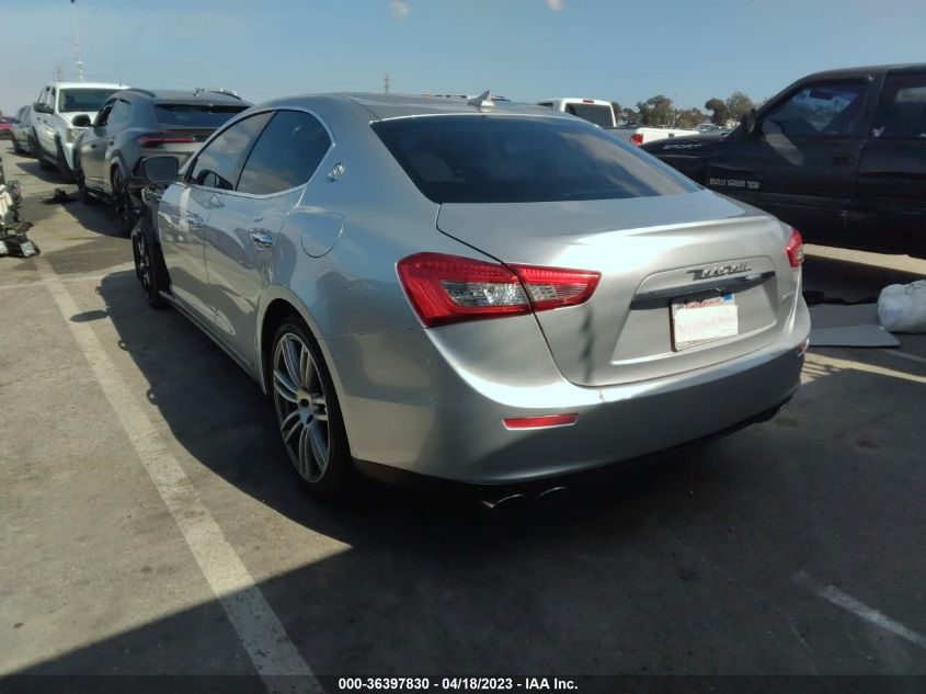 2015 MASERATI GHIBLI ZAM57XSA9F1130468