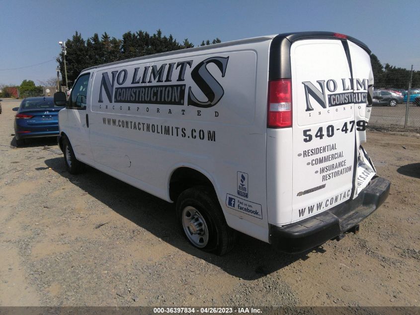 2020 CHEVROLET EXPRESS CARGO VAN - 1GCWGBFG8L1184544