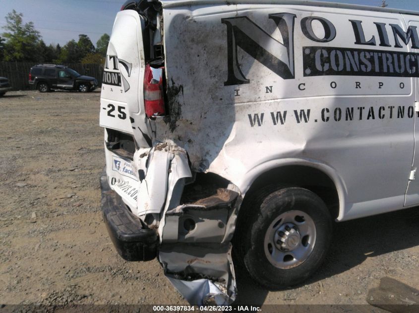 2020 CHEVROLET EXPRESS CARGO VAN - 1GCWGBFG8L1184544