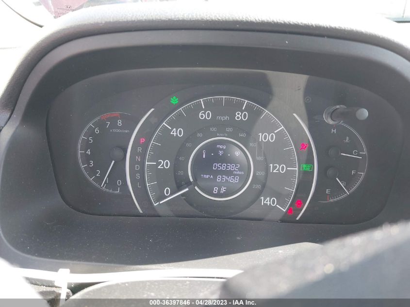 2016 HONDA CR-V EX-L - 2HKRM3H73GH516087