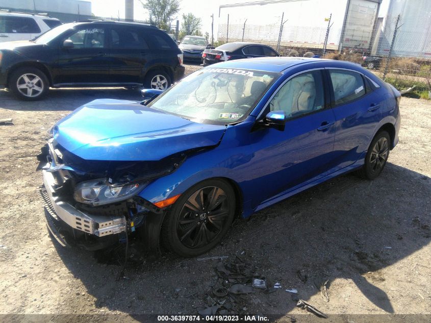 2018 HONDA CIVIC HATCHBACK EX - SHHFK7H5XJU430102