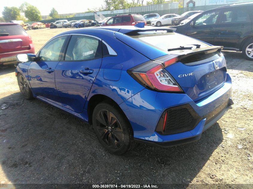 2018 HONDA CIVIC HATCHBACK EX - SHHFK7H5XJU430102