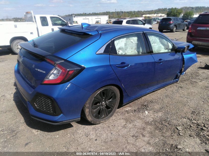2018 HONDA CIVIC HATCHBACK EX - SHHFK7H5XJU430102