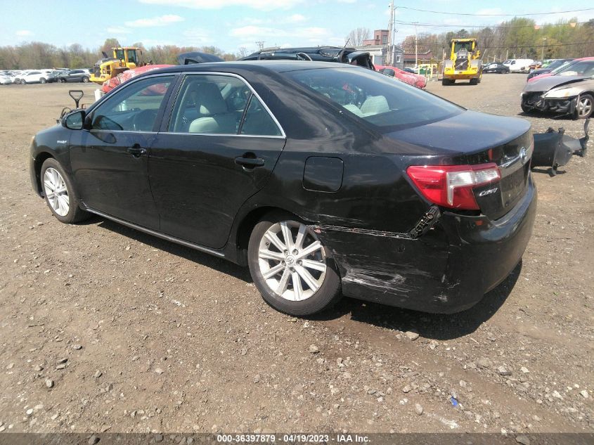 2013 TOYOTA CAMRY HYBRID LE/XLE - 4T1BD1FK1DU089910