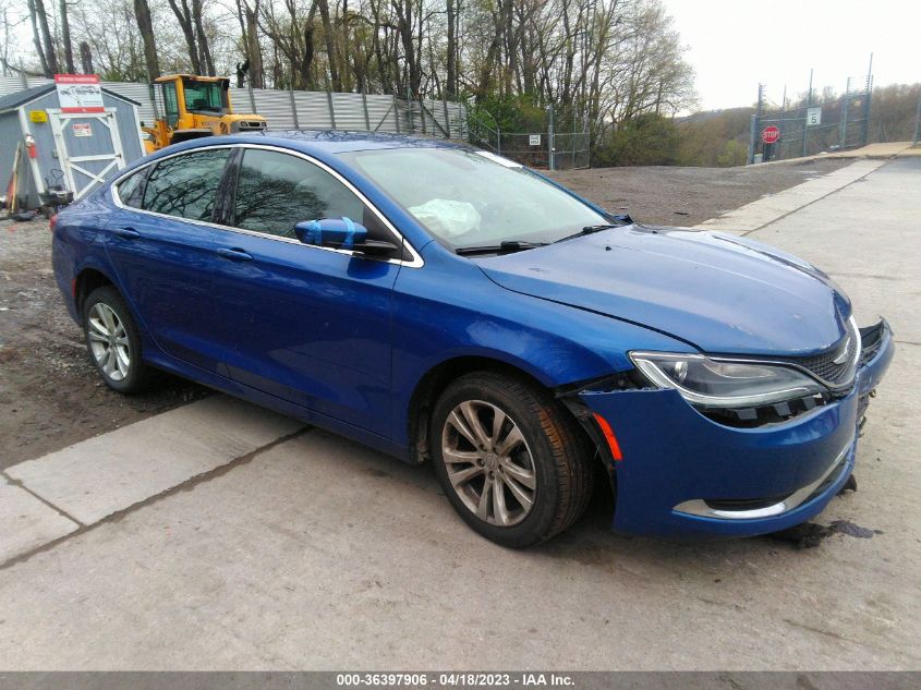2015 CHRYSLER 200 LIMITED - 1C3CCCAB1FN656214