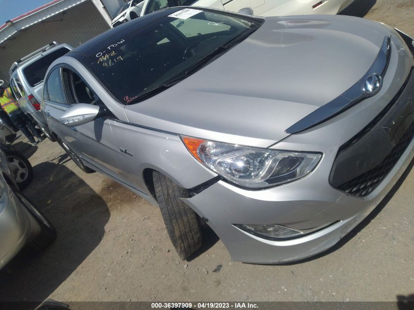 2014 HYUNDAI SONATA HYBRID LIMITED - KMHEC4A41EA111899