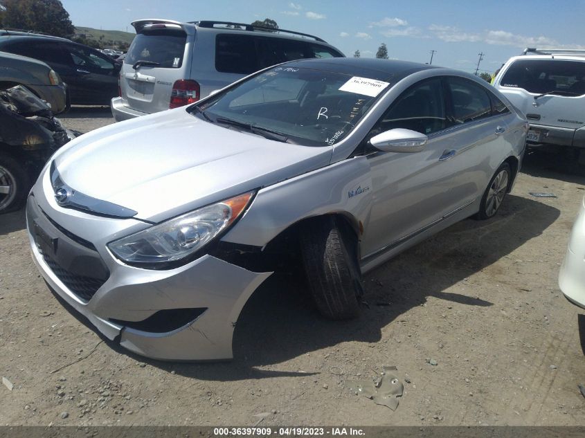 2014 HYUNDAI SONATA HYBRID LIMITED - KMHEC4A41EA111899