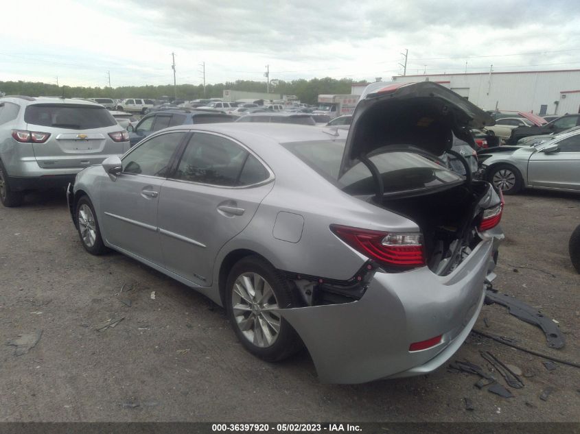 2014 LEXUS ES 300H HYBRID - JTHBW1GG3E2058954