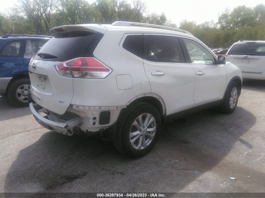 2015 NISSAN ROGUE SV - KNMAT2MT6FP592564
