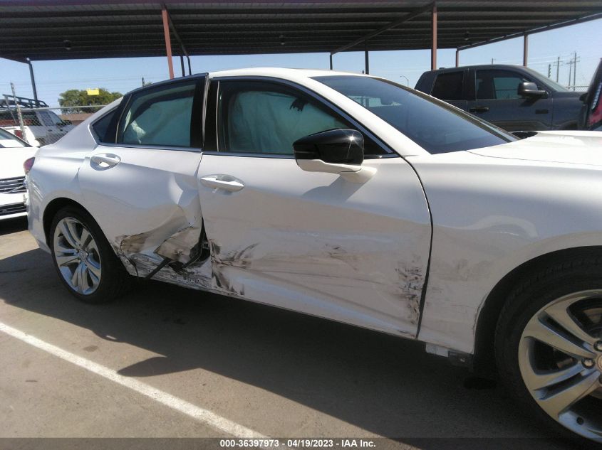 2022 ACURA TLX W/TECHNOLOGY PACKAGE - 19UUB6F41NA001251