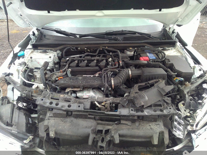 VIN 2HGFE1F73NH310055 2022 HONDA CIVIC SEDAN EX