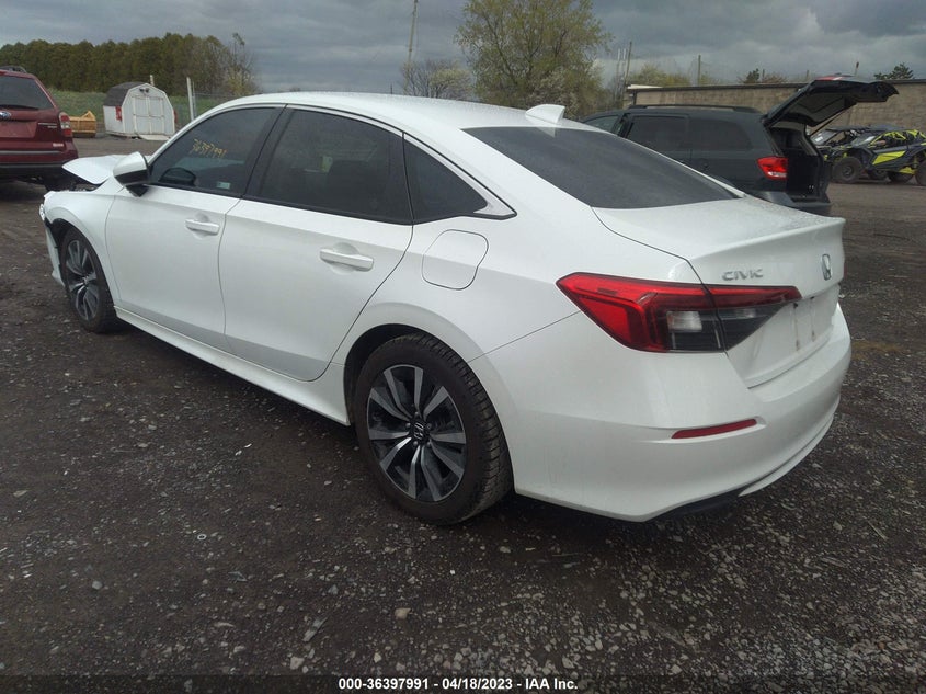 VIN 2HGFE1F73NH310055 2022 HONDA CIVIC SEDAN EX