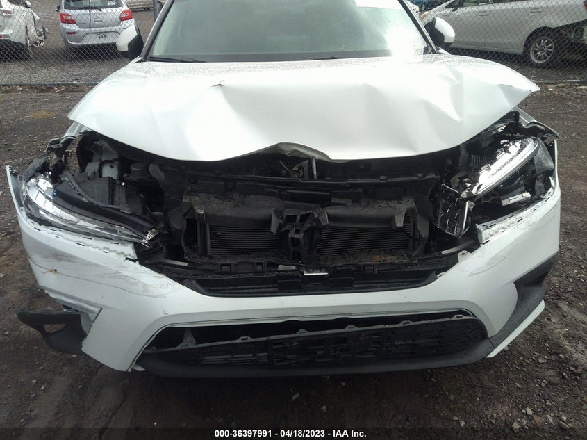 VIN 2HGFE1F73NH310055 2022 HONDA CIVIC SEDAN EX