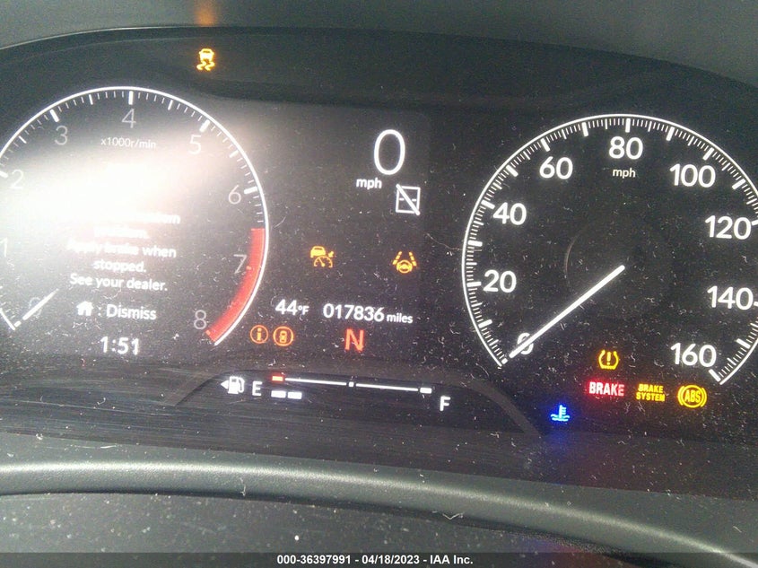 VIN 2HGFE1F73NH310055 2022 HONDA CIVIC SEDAN EX