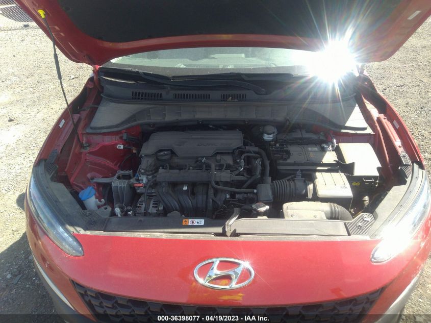 2022 HYUNDAI KONA SEL - KM8K32AB7NU770137