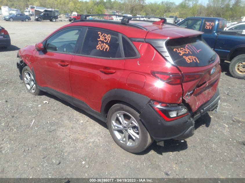 2022 HYUNDAI KONA SEL - KM8K32AB7NU770137