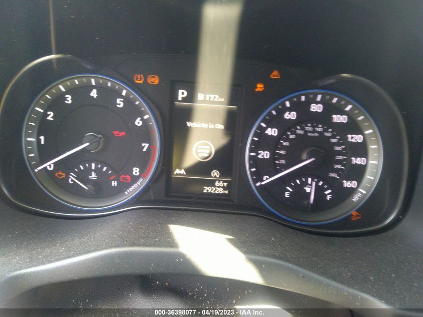 2022 HYUNDAI KONA SEL - KM8K32AB7NU770137