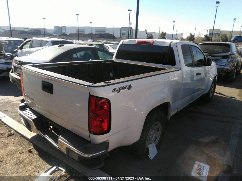 2016 CHEVROLET COLORADO 4WD WT - 1GCHTBEA1G1127576