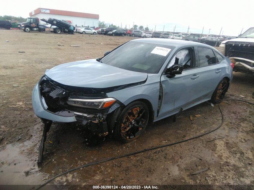 VIN 2HGFE2F59NH601552 2022 HONDA CIVIC SEDAN SPORT