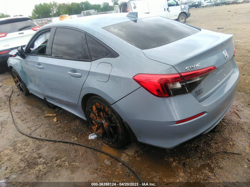 VIN 2HGFE2F59NH601552 2022 HONDA CIVIC SEDAN SPORT