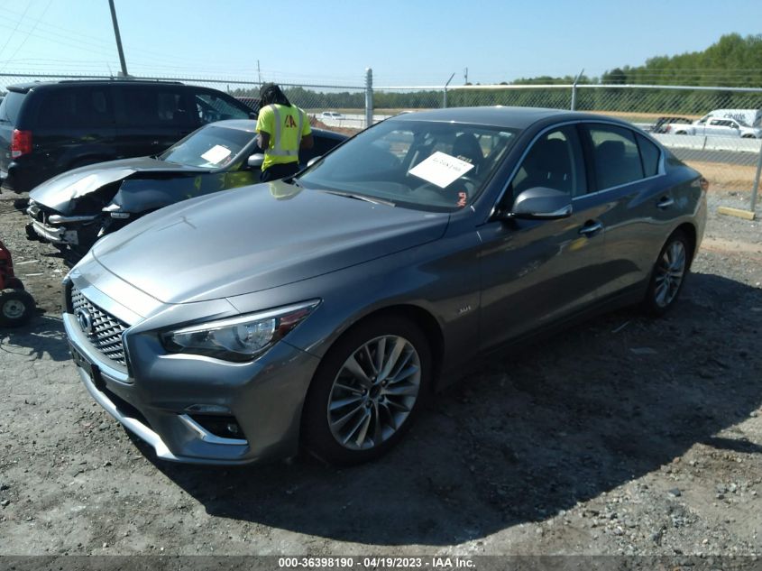 2020 INFINITI Q50 3.0T LUXE - JN1EV7APXLM200461