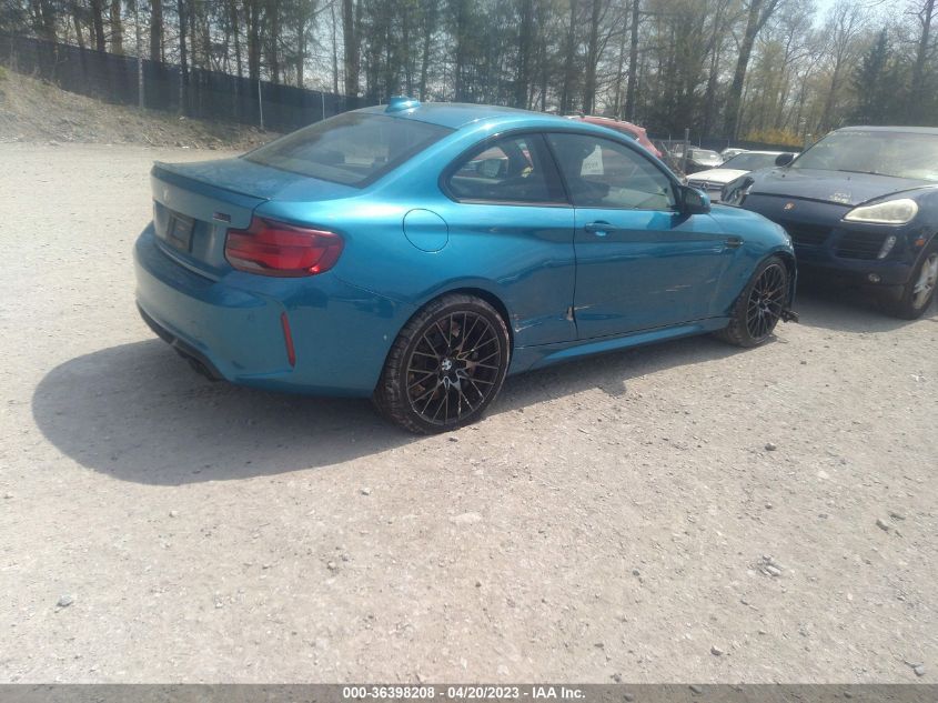 2021 BMW M2 COMPETITION - WBS2U7C06M7H04682