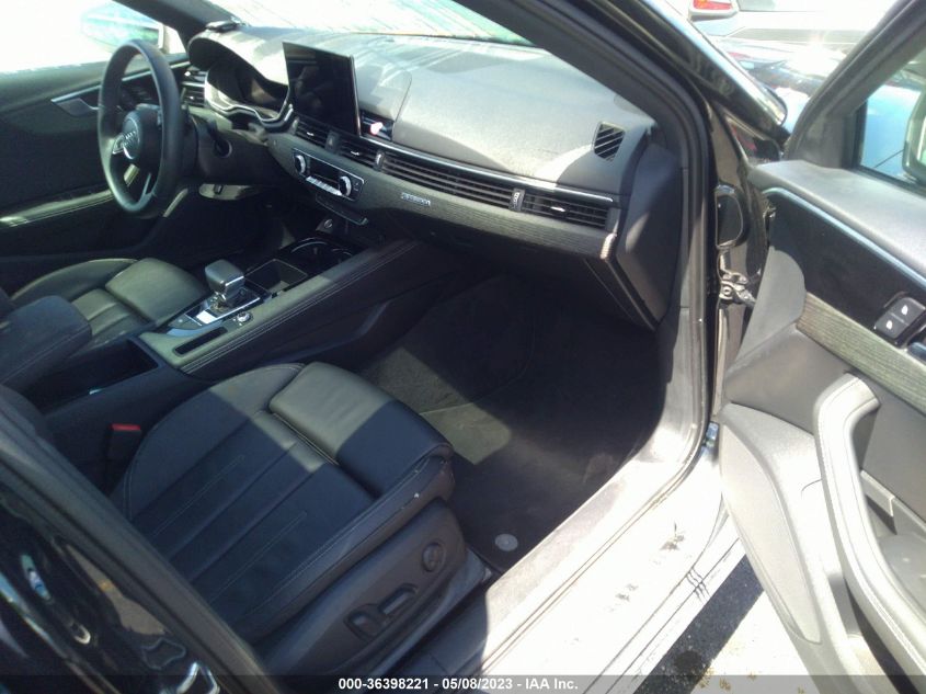 2022 AUDI A4 SEDAN S LINE PREMIUM PLUS - WAUEAAF45NN011621