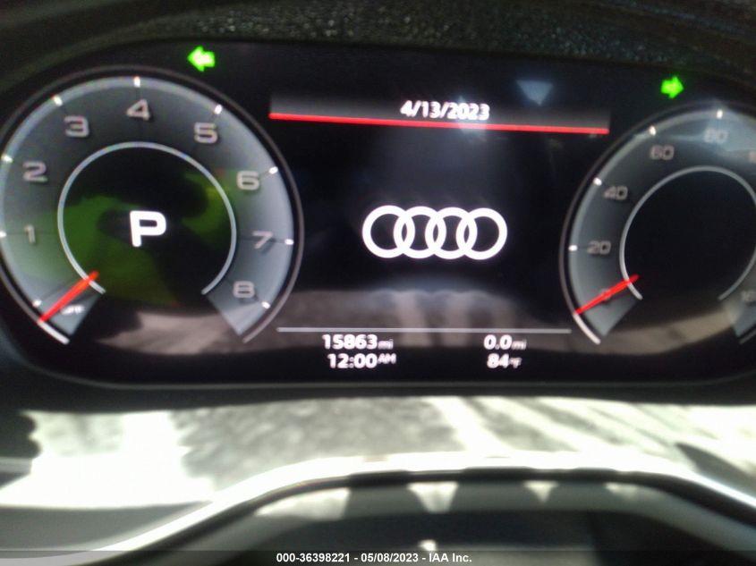 2022 AUDI A4 SEDAN S LINE PREMIUM PLUS - WAUEAAF45NN011621