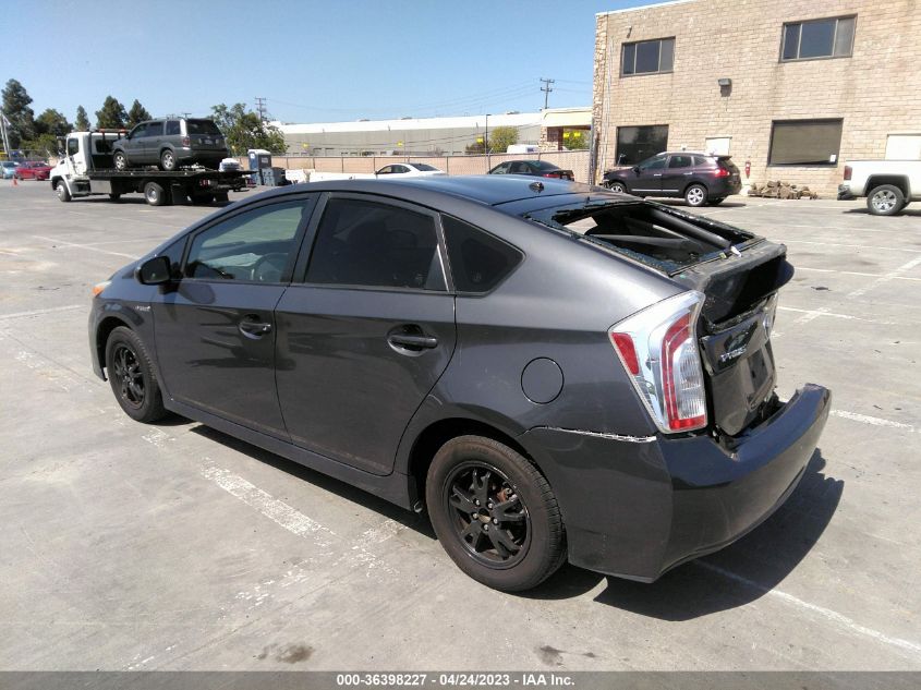 2015 TOYOTA PRIUS - JTDKN3DU6F0458191