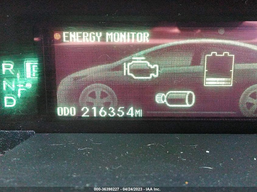 2015 TOYOTA PRIUS - JTDKN3DU6F0458191