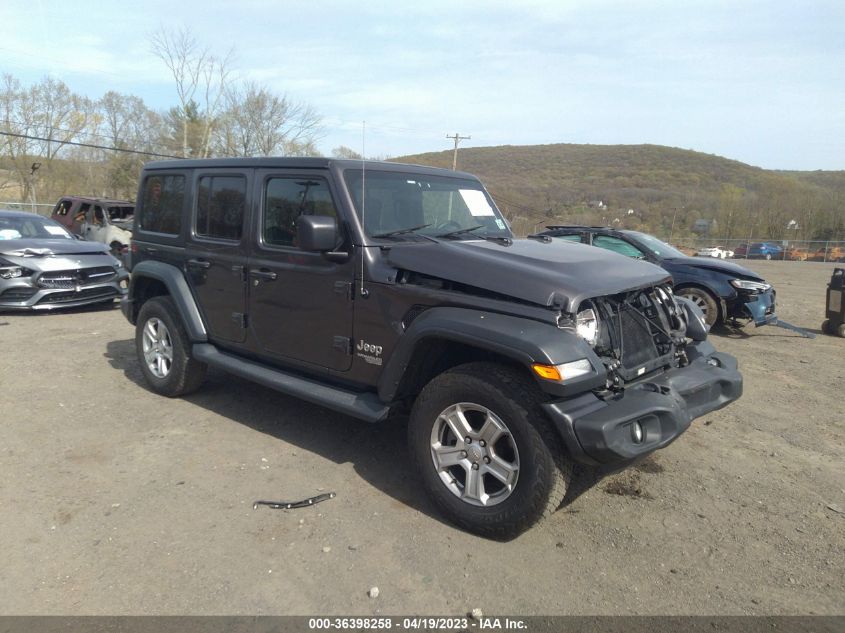 2018 JEEP WRANGLER UNLIMITED SPORT S - 1C4HJXDG9JW277955