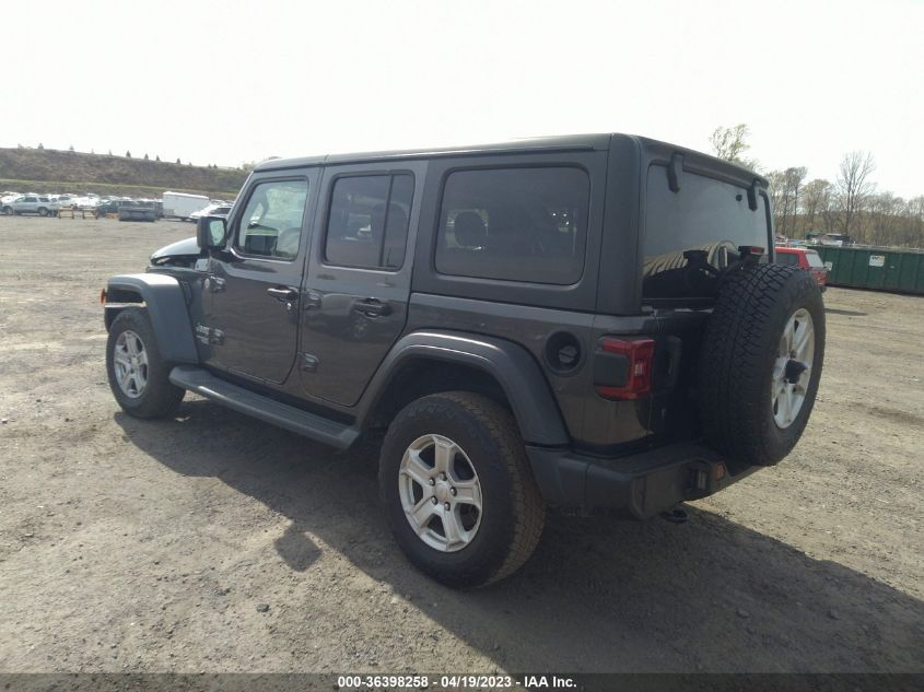 2018 JEEP WRANGLER UNLIMITED SPORT S - 1C4HJXDG9JW277955