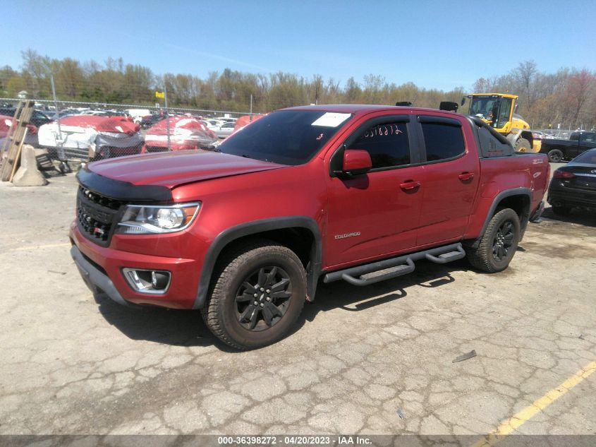 2016 CHEVROLET COLORADO 4WD Z71 - 1GCGTDE39G1182883