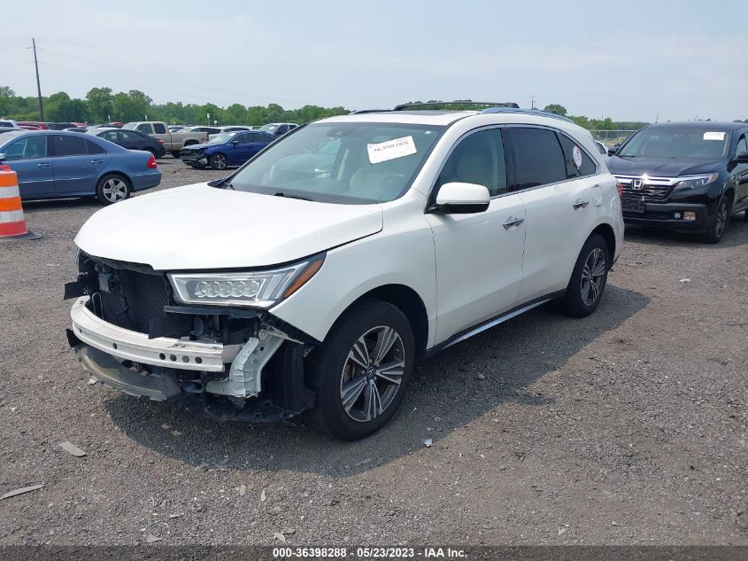 2017 ACURA MDX - 5FRYD4H34HB040140