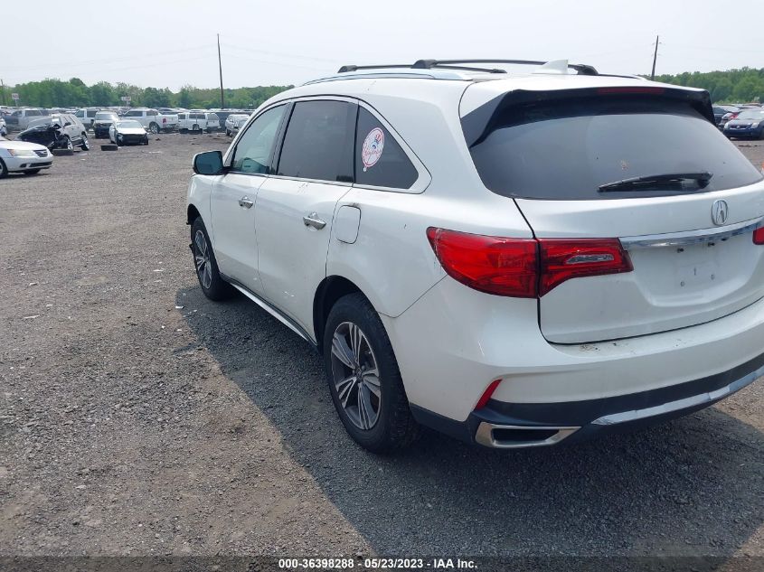 2017 ACURA MDX - 5FRYD4H34HB040140
