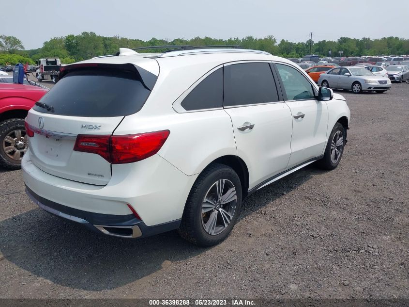 2017 ACURA MDX - 5FRYD4H34HB040140