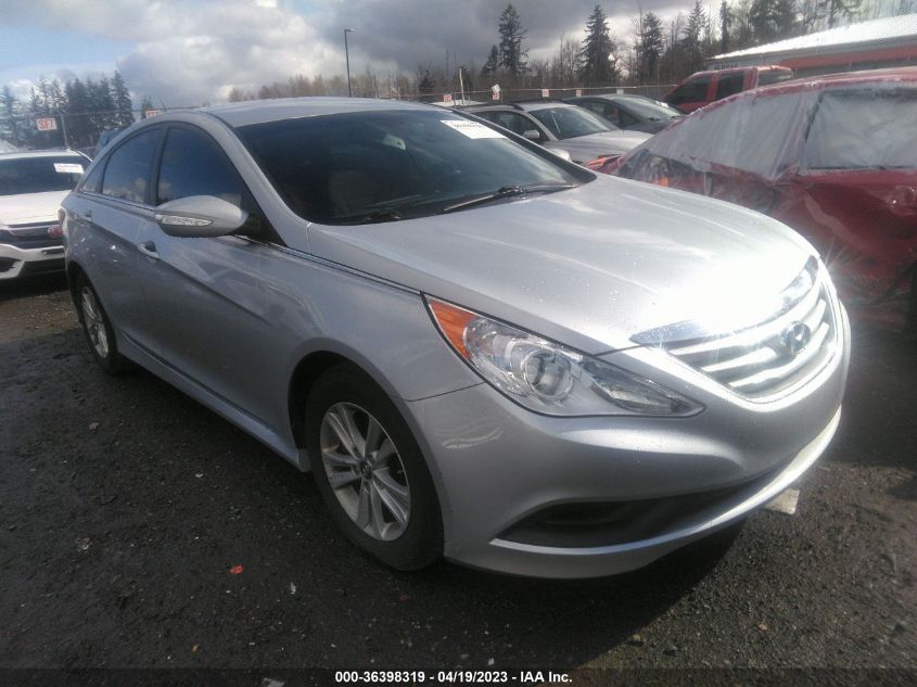 2014 HYUNDAI SONATA GLS - 5NPEB4ACXEH922849