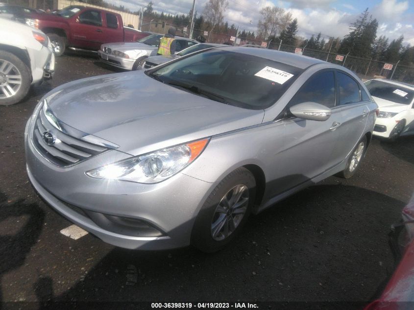 2014 HYUNDAI SONATA GLS - 5NPEB4ACXEH922849