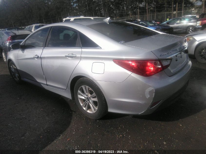 2014 HYUNDAI SONATA GLS - 5NPEB4ACXEH922849