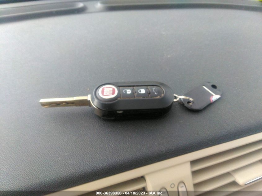 2013 FIAT 500C LOUNGE 3C3CFFER8DT598521