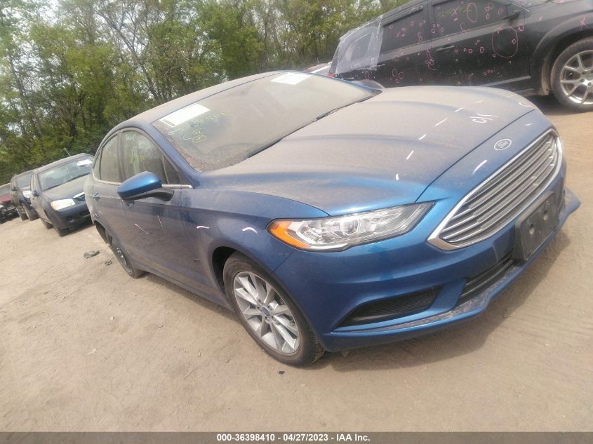 2017 FORD FUSION SE - 3FA6P0HDXHR290892