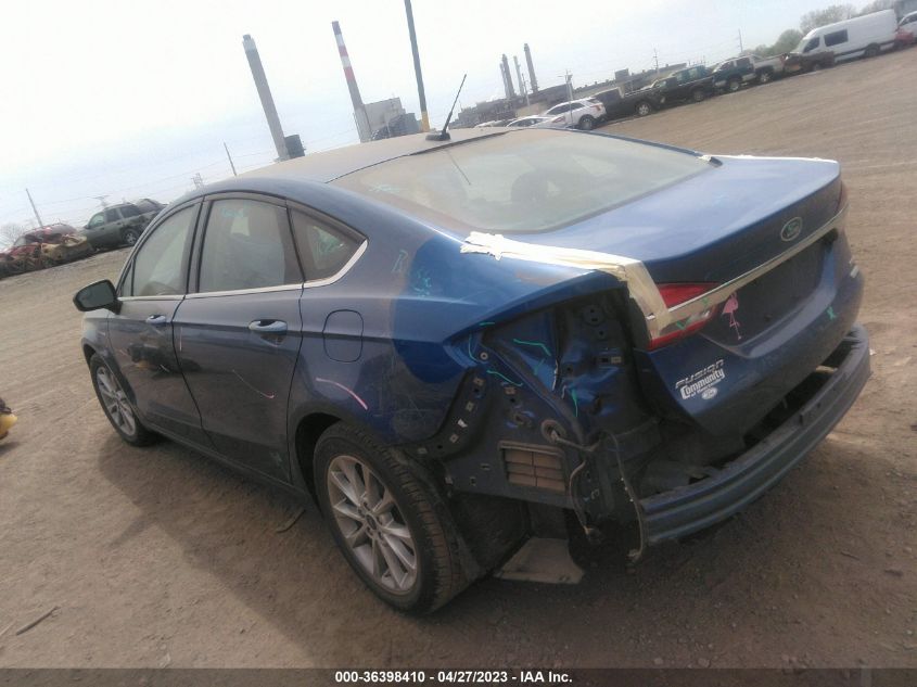 2017 FORD FUSION SE - 3FA6P0HDXHR290892