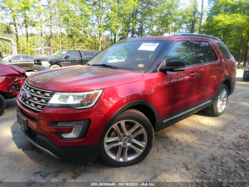 2017 FORD EXPLORER XLT - 1FM5K7D88HGE25151