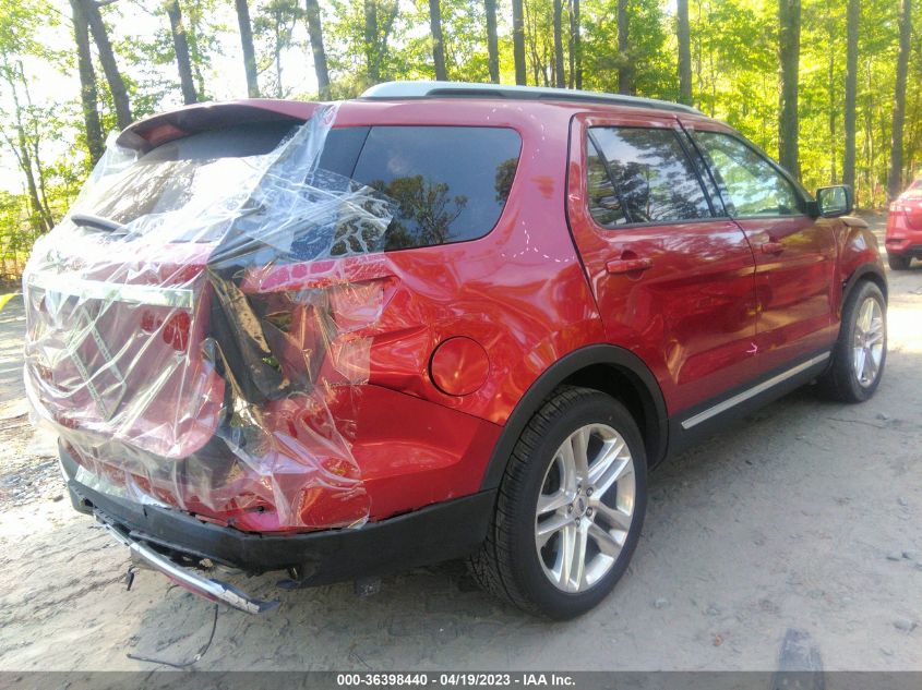 2017 FORD EXPLORER XLT - 1FM5K7D88HGE25151