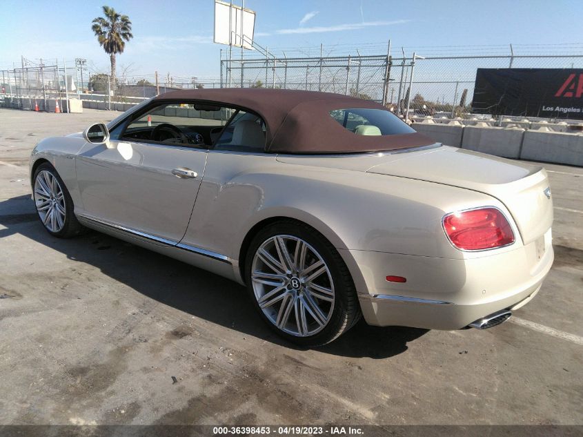 2014 BENTLEY CONTINENTAL GT SPEED SCBGC3ZA8EC040497