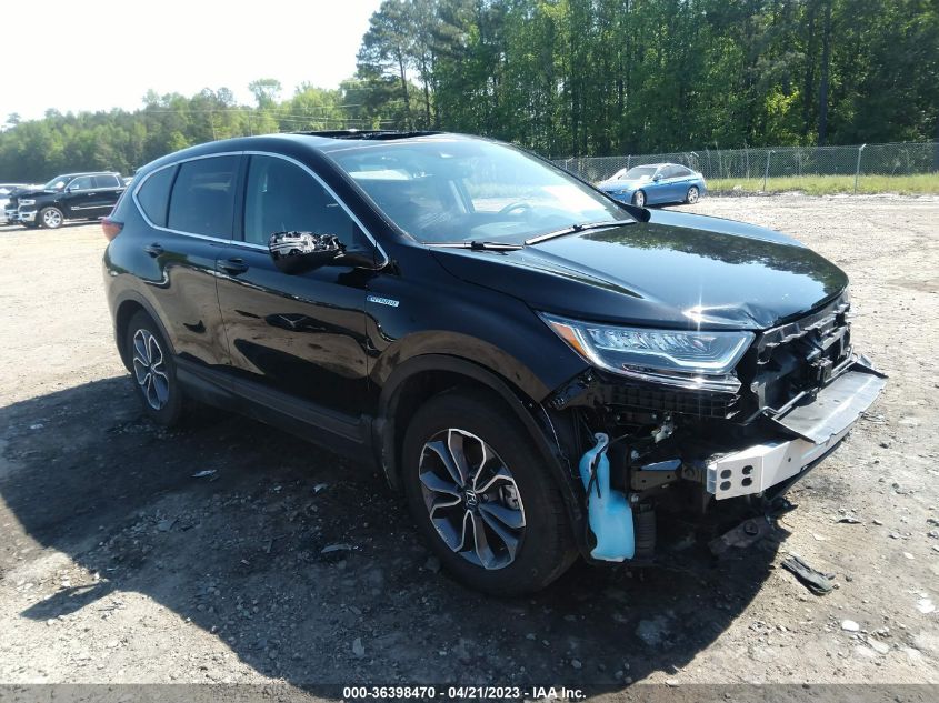 2022 HONDA CR-V HYBRID EX-L - 5J6RT6H88NL058241