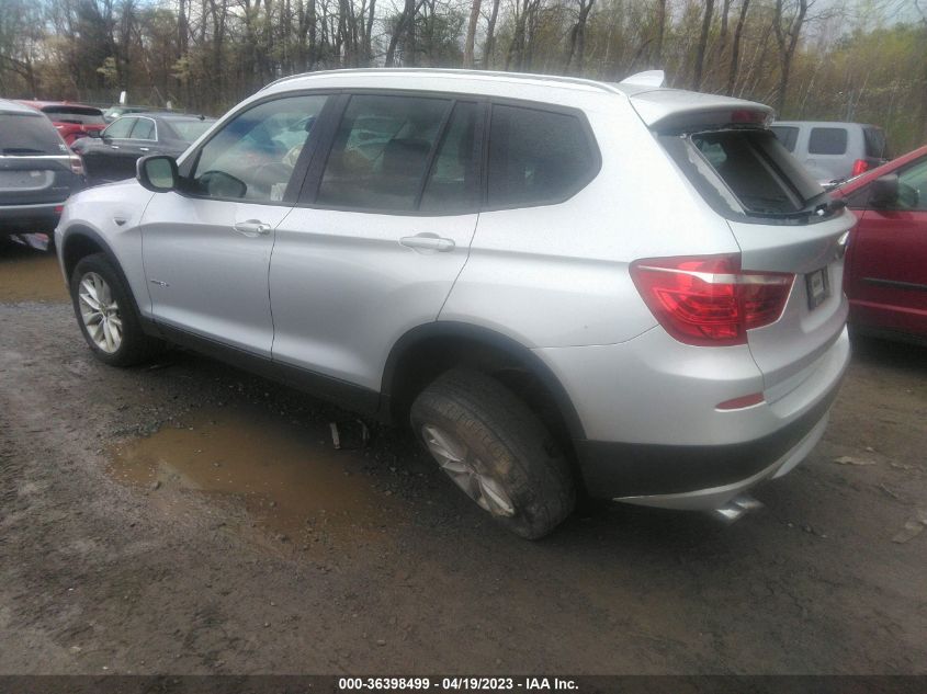 2013 BMW X3 XDRIVE28I - 5UXWX9C59D0A18439